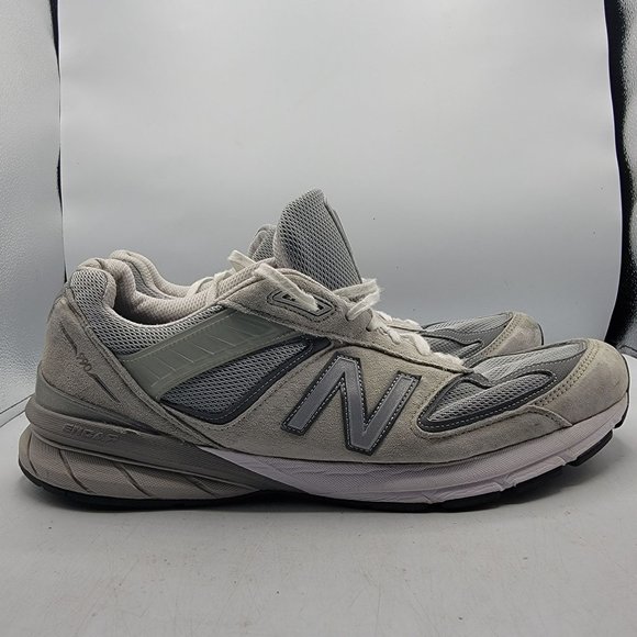 New Balance 990v5 Mens 14 Gray Casual Athletic Shoes Made in the USA M990GL5 main image 6